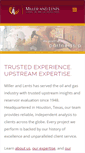 Mobile Screenshot of millerandlents.com